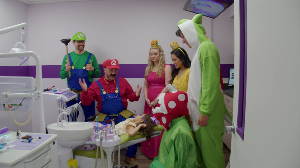 Purple Tooth Dentistry - Mario Bros Month Social Clip
